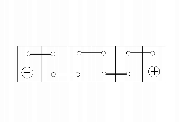 Akumulator 12V 60Ah 540A Starline 62Ah
