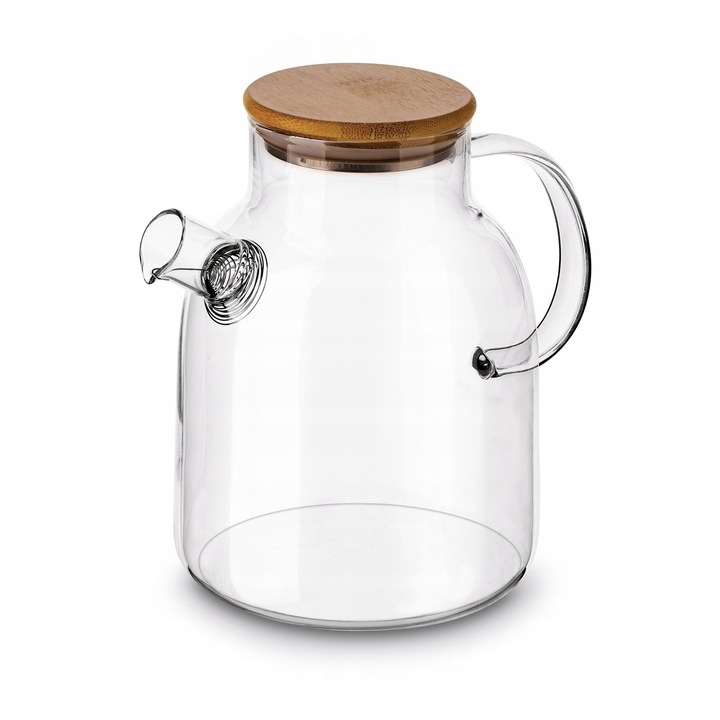 DZBANEK Szklany ze Spiralą Gorące i Zimne do HERBATY ZIÓŁ Tadar Nexo 1,8L