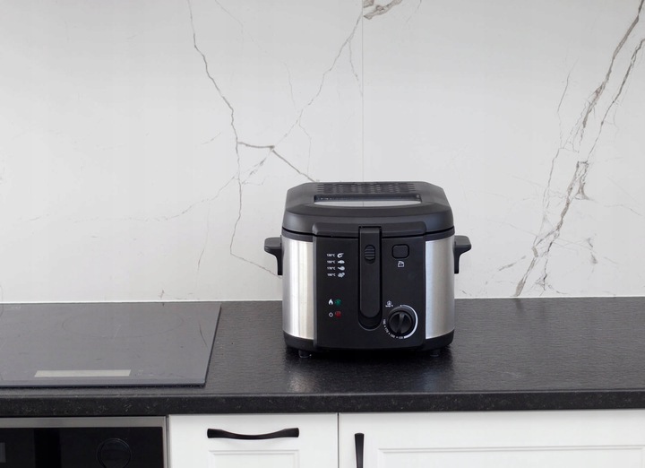 Frytkownica olejowa 1900W – frytownica | duża pojemność łatwe