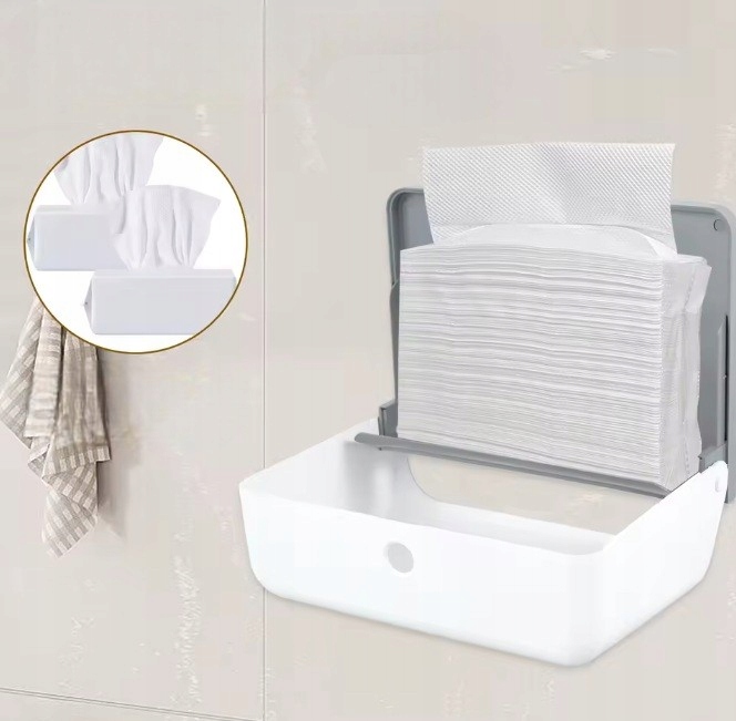 POJEMNIK DOZOWNIK PODAJNIK RĘCZNIKI PAPIEROWE ZZ BIAŁY NAŚCIENNY