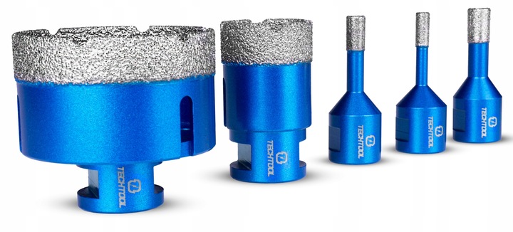 OTWORNICA DIAMENTOWA KORONKA DO GRESU PŁYTEK ZESTAW OTWORNIC