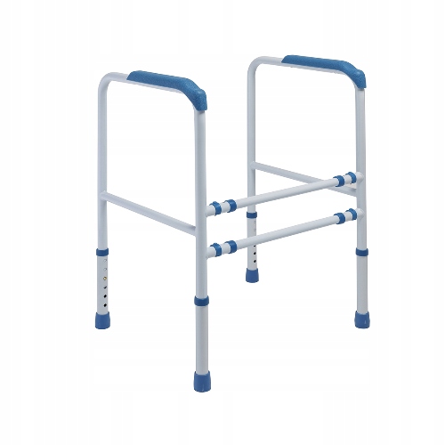 Rama ASEKURACYJNA do sedesu STABILNA poręcz do WC na 4 nogach WOLNOSTOJĄCA