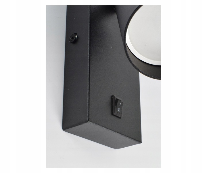 Lampa Ścienna Kinkiet z Włącznikiem Tuba Metal SPOT LED GU10