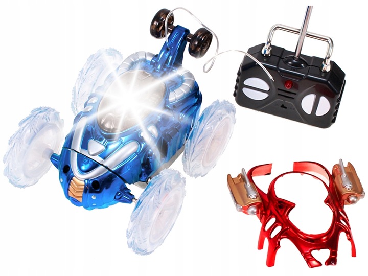 KASKADER SAMOCHÓD KOSMITA AKROBATA TWISTER AUTO STEROWANE DLA DZIECI PILOT