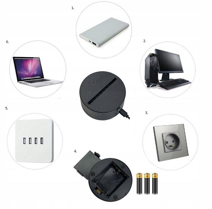 Lampka na biurko UV Statuetka Led Bajka Lilo i Stich Prezent dla Dziecka