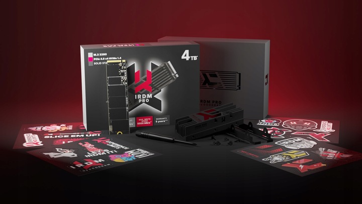 Dysk SSD GOODRAM IRDM PRO 1TB PCIe 4X4 M.2 PS5