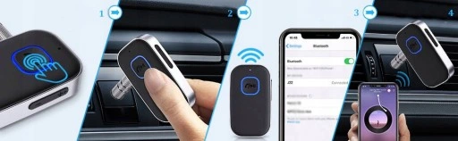 ADAPTER TRANSMITER BLUETOOTH 5.0 AUX MINI-JACK 3.5