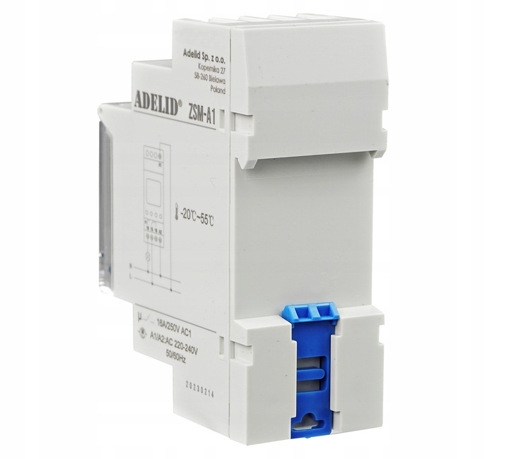 Zegar Astronomiczny Jednokanałowy Programator Czasowy 230V AC