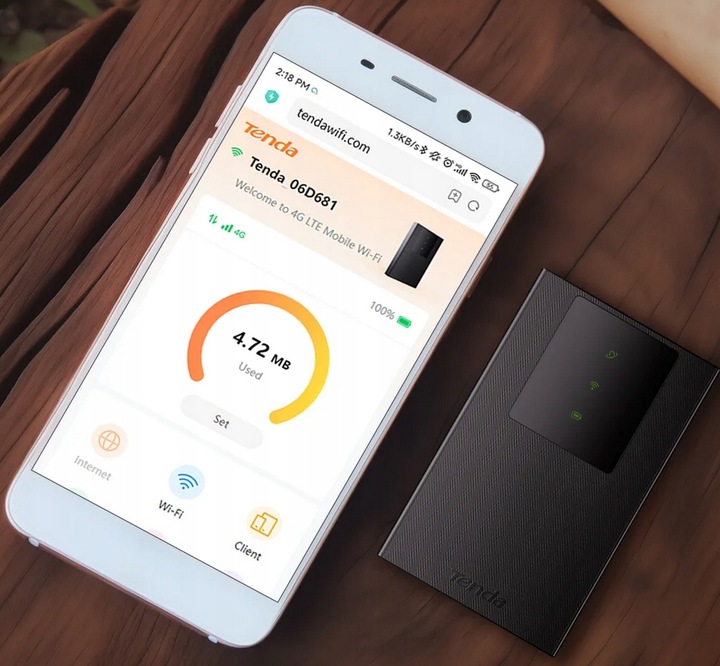 Przenośny Mobilny Router Na Karte SIM Kieszonkowy WiFi 4G LTE MiFi