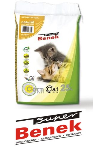Super Benek Corn Cat 25L Classic Naturalny