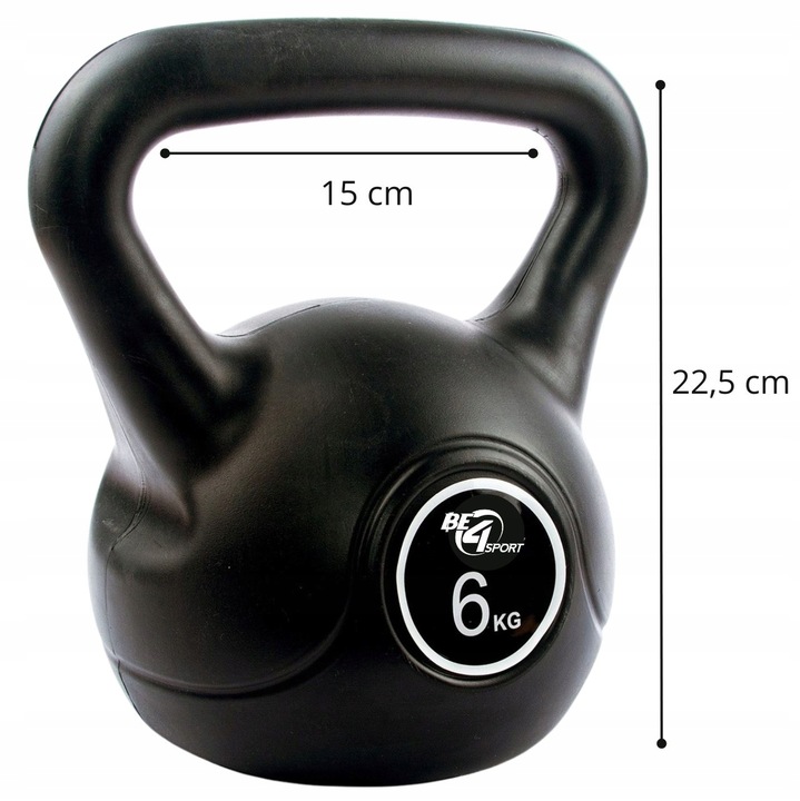 Kettlebell Kettle Hantla Kula Odważnik Obciążenie Do Ćwiczeń 6kg PREZENT