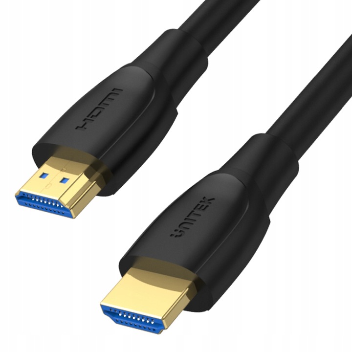 Unitek czarny przewód kabel High Speed HDMI 2.0 4K 60Hz C11068BK 7m