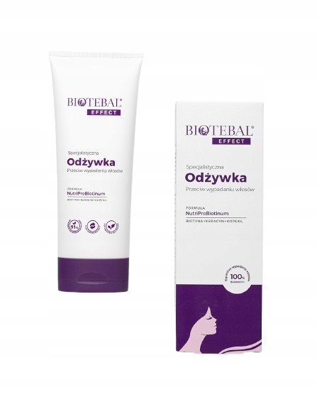 Biotebal EFFECT Odżywka do włosów z biotyną wypadanie włosów 200 ml