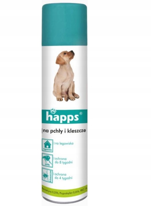 ZESTAW NA PCHŁY DLA MAŁYCH PSÓW OBROŻA ŻEL + SPRAY