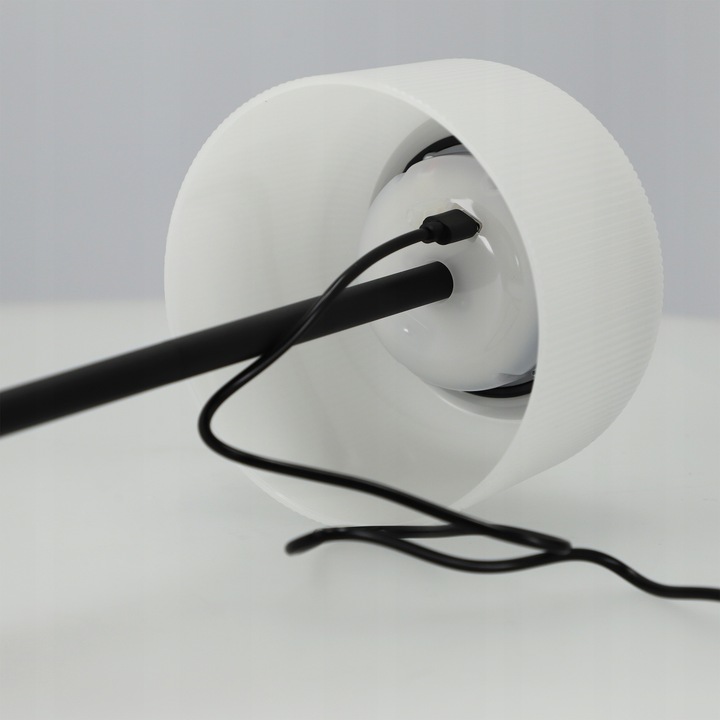 Lampka Na Biurko Stołowa LED Dotyk Akumulatorowa Ściemniacz 3 Barwy