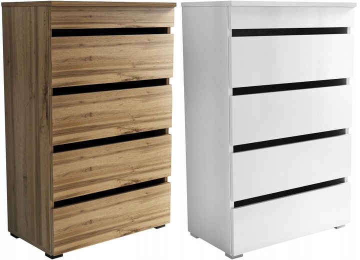 KOMODA Szafka na buty półka 60 dąb wotan 60cm mat