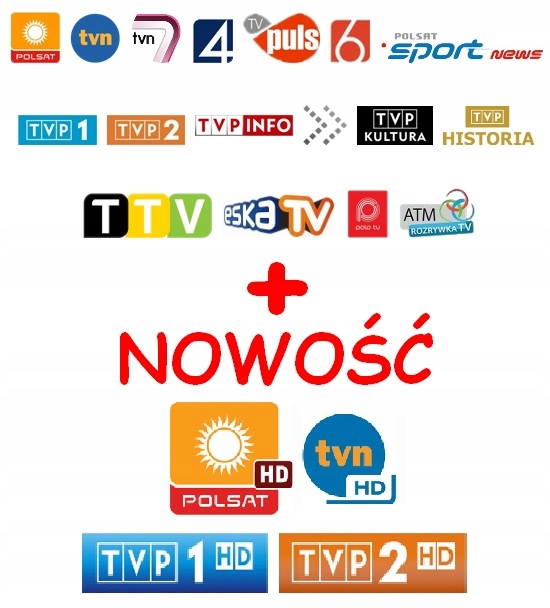 POLSKA MOCNA ANTENA TV POKOJOWA DVB-T + 69 dB