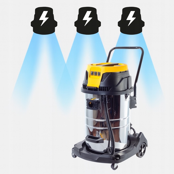 Odkurzacz przemysłowy 3600W sucho mokro Riwall BARACUS RBR-01 z