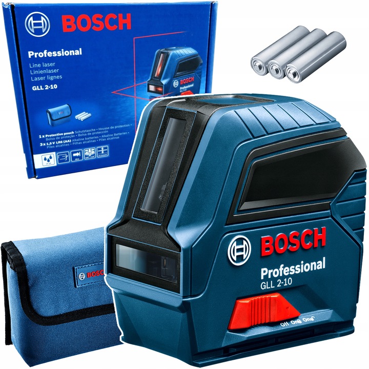 Laser krzyżowy BOSCH GLL 2-10 0601063L00 Czerwony