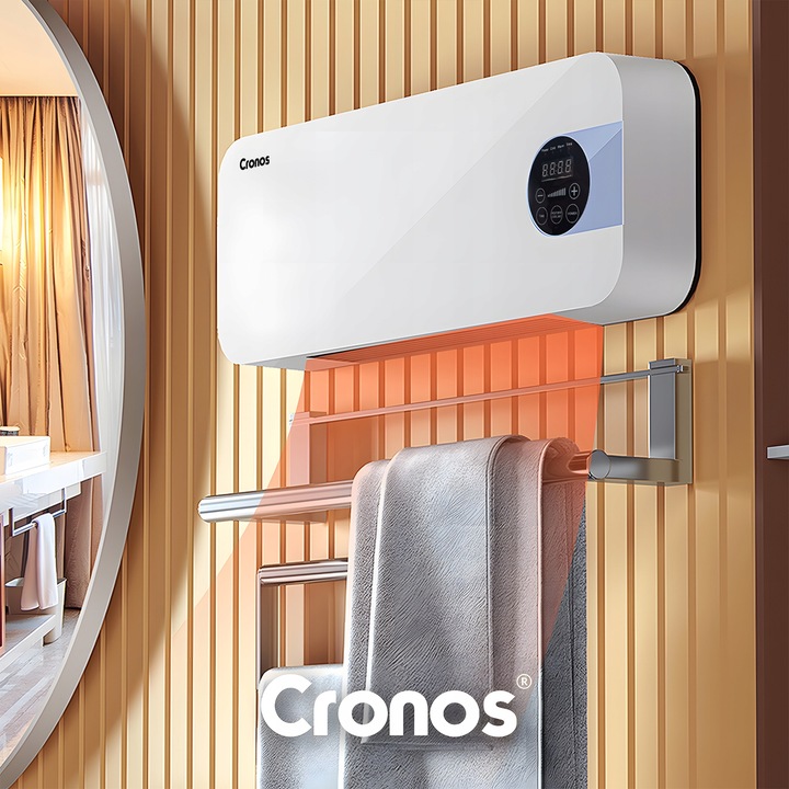 KURTYNA POWIETRZNA TERMOWENTYLATOR GRZEJNIK NAD DRZWI OKNO 2000W + PILOT