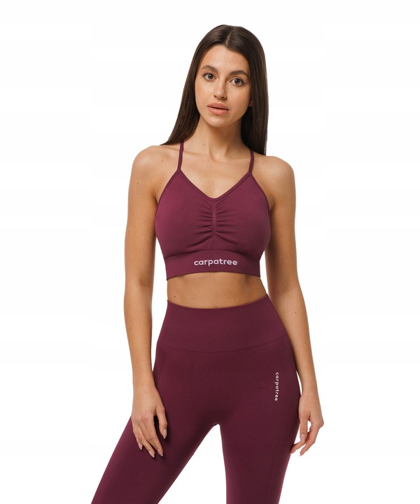 Stanik damski sportowy allure Carpatree M bordowy