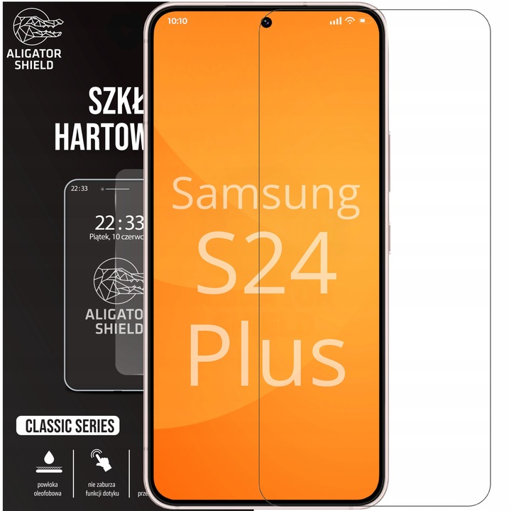 SZKŁO HARTOWANE DO SAMSUNG GALAXY S24 PLUS | SZYBKA OCHRONNA NA EKRAN 9H