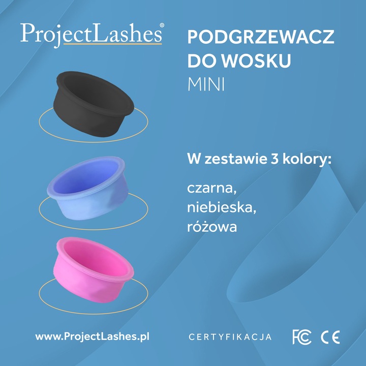 Podgrzewacz do wosku depilacji ProjectLashes Mini Wax Heater na USB