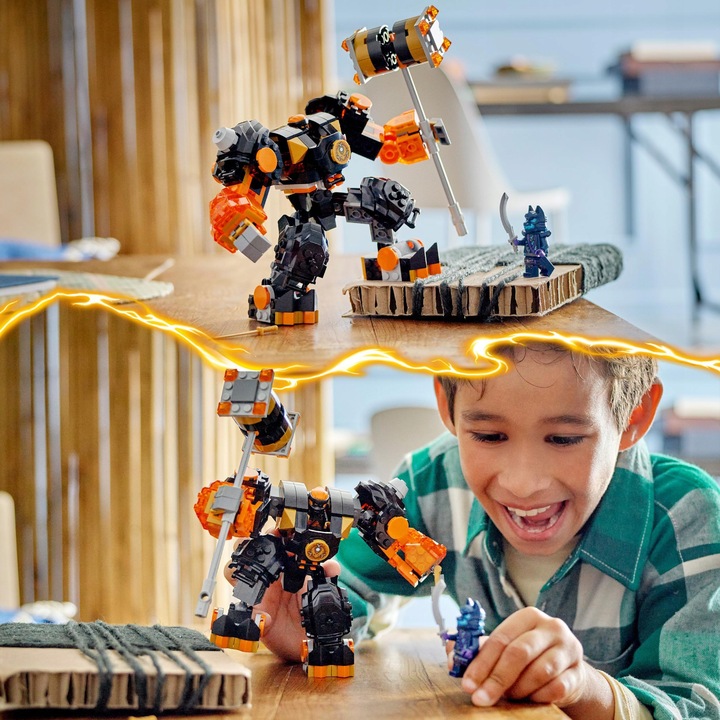 LEGO NINJAGO Mech żywiołu ziemi Cole’a 71806