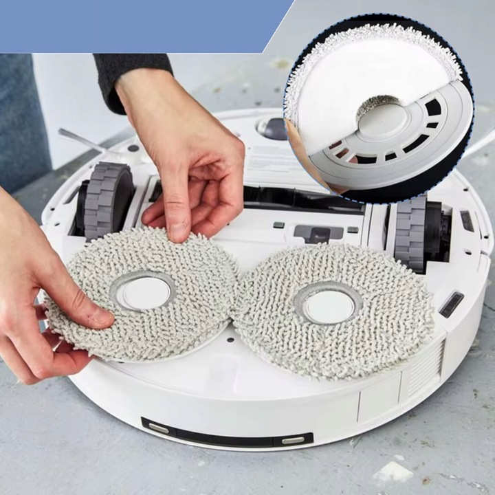 8x MOP NAKŁADKA DO XIAOMI S10+ X10+ X20+ DREAME L10 L10S L20 L40 X40