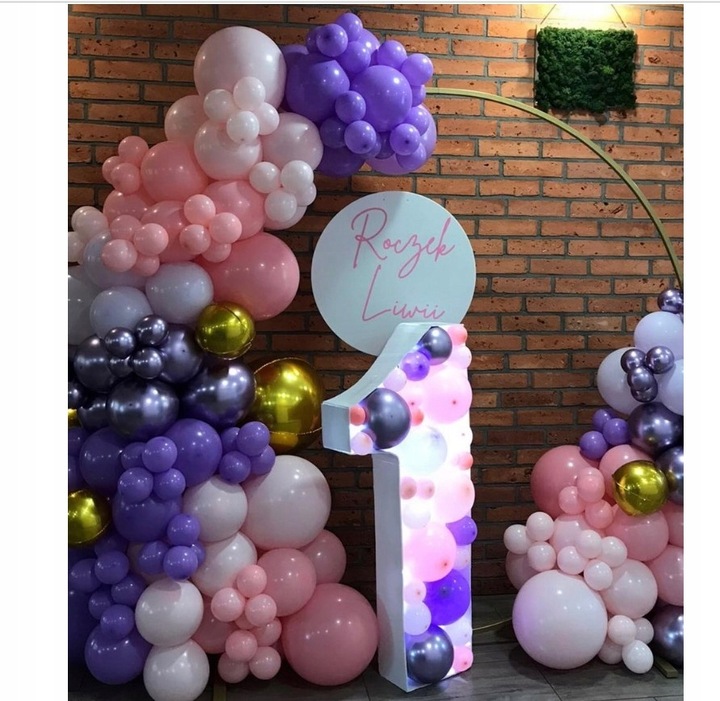 Naklejka na balon urodziny bubble