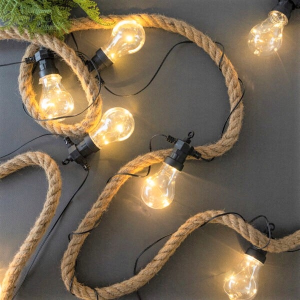 Lina jutowa naturalna żeglarska sznur 18mm 50m