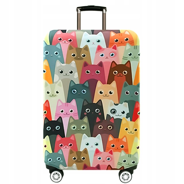 Pokrowiec Na Walizkę Podróżną Ochronny Etui Rozmiar M Bagaż 62x43x27cm