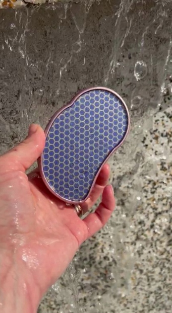 GLOV Pumeks tarka do stóp z nano szkła różowa – usuwa zrogowaciały naskórek