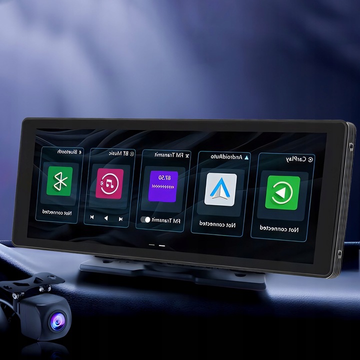 RADIO STACJA MULTIMEDIALNA SAMOCHODOWA CARPLAY ANDROID AUTO KAMERA