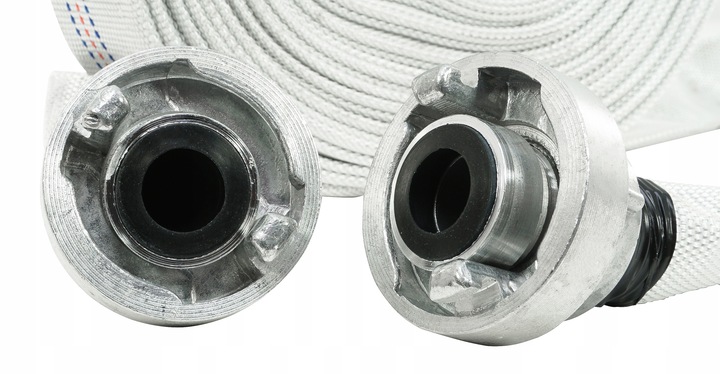 WĄŻ STRAŻACKI PARCIANY DO WODY BRUDNEJ SZAMBA 1 CAL 30M POMPY ZE ZŁĄCZKAMI