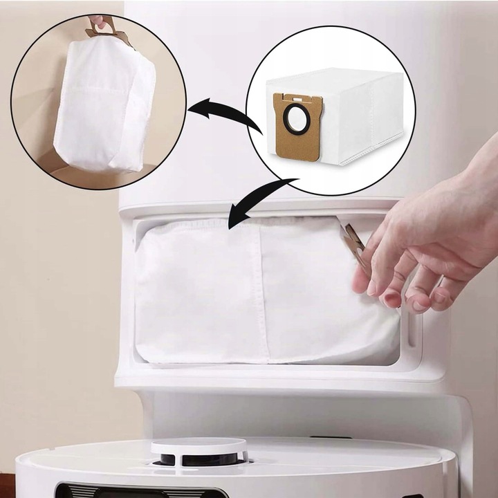 10x Worek do odkurzacza syntetyczny XIAOMI X10+ Dreame L20 L30 L10s