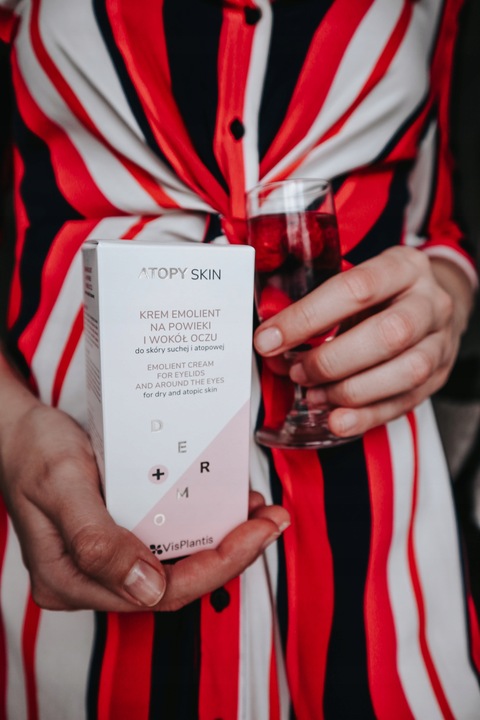 Krem emolient barierowy na powieki i wokół oczu 30ml Vis Plantis Atopy
