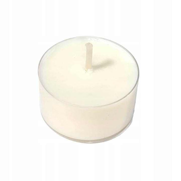 Podgrzewacz Tealighty sojowe bezzapachowe w przezroczystej osłonie -