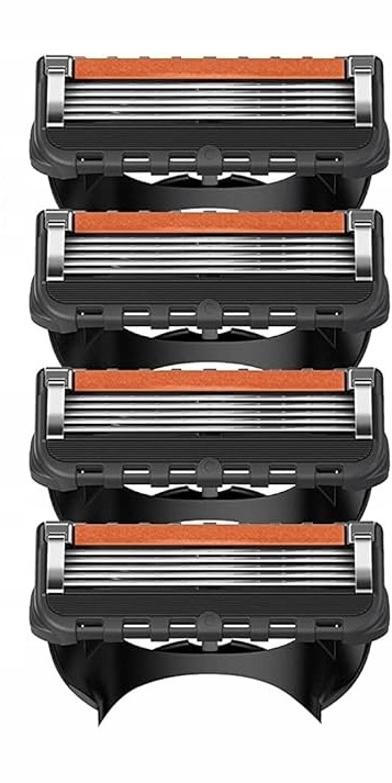 4X OSTRZA WKŁADY NOŻYKI DO MASZYNKI GILLETTE FUSION 5 PROGLIDE