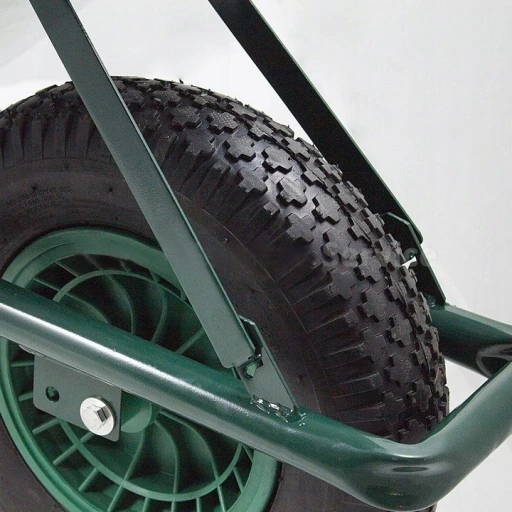 Taczka stalowa budowlana ogrodowa ocynkowana 120L 250 kg