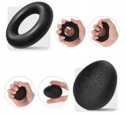 ŚCISKACZ DO RĄK TRENER DŁONI PALCÓW ZESTAW REHABILITACJYJNY REGULACJA