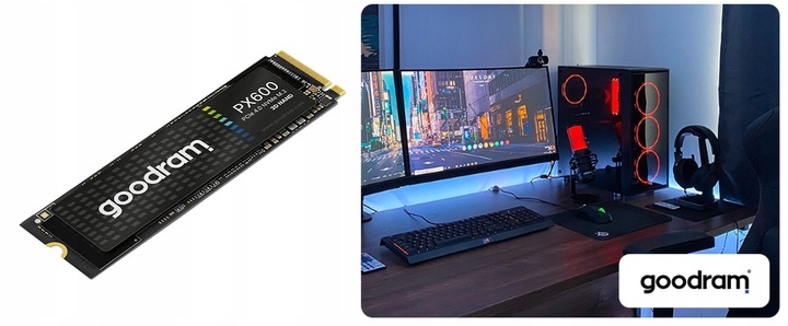 Dysk SSD Goodram PX600 1TB PCIe 4x4 M.2 2280