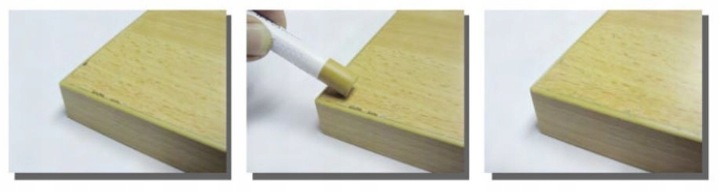 PAŁECZKA WOSKOWA do naprawy paneli naprawa rys mebli WOSK RETUSZERSKI