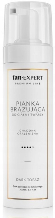 TanExpert pianka samoopalajaca Dark Topaz Minetan 200 ml