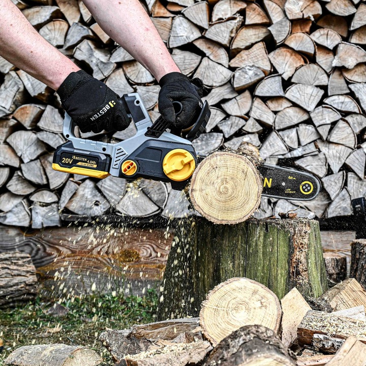 Piła Łańcuchowa Akumulatorowa Gałęziówka Pilarka 30Cm Bezszczotkowa