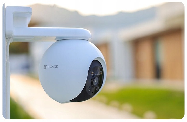 Kamera Obrotowa WiFi 5MPx H8 3K EZVIZ Autotracking Zewnętrzna CS-H8 3K PRO