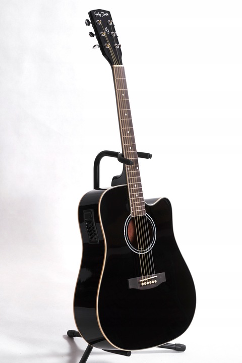 Gitara e-akustyczna Harley Benton D-120CE BK