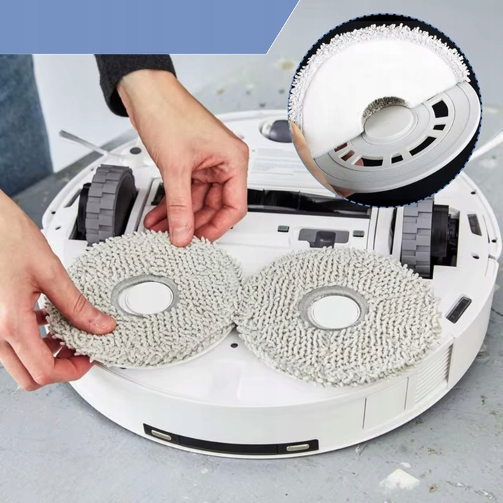 10x MOP NAKŁADKA DO XIAOMI S10+ X10+ X20+ DREAME L10 L10S L20 L40 X40