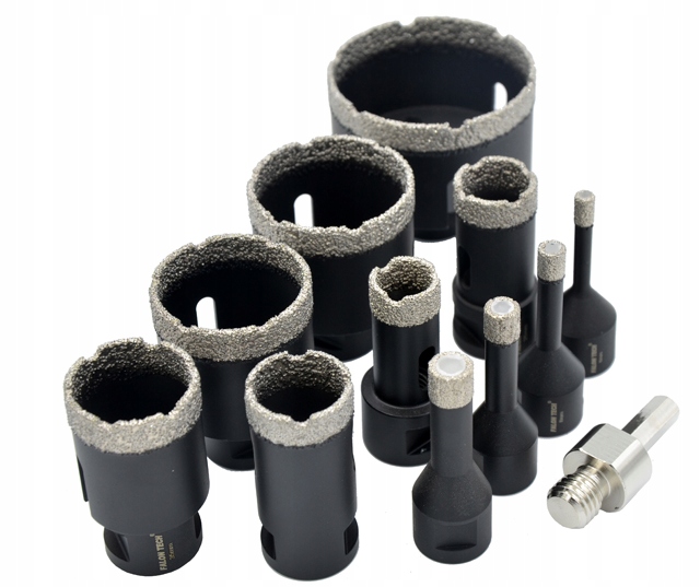 ZESTAW OTWORNICA WIERTŁO DIAMENTOWE DO GRESU 6-68