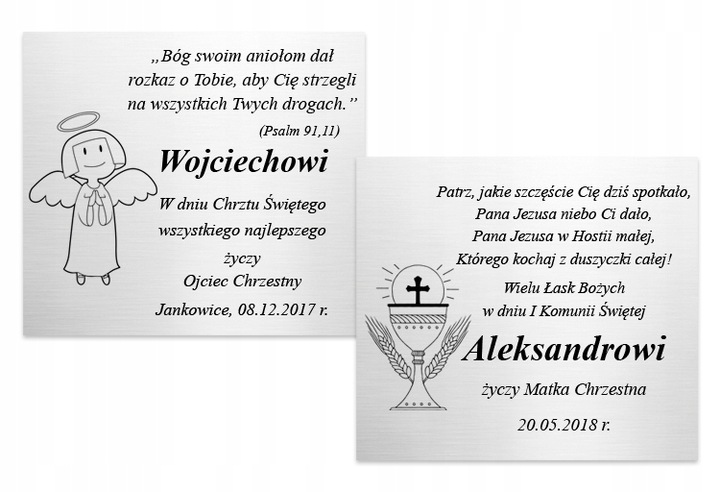 PAMIĄTKA PIERWSZEJ KOMUNII OBRAZEK SREBRNY ŚWIĘTEJ PREZENT Z GRAWEREM